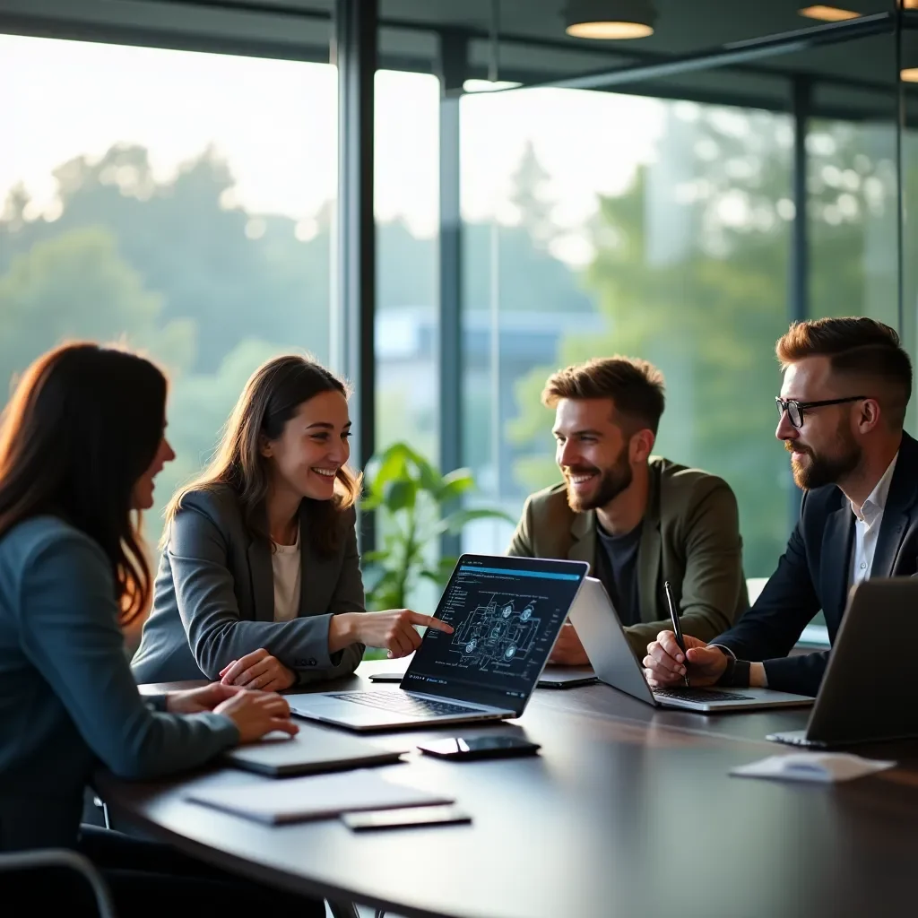 Modern geometric design